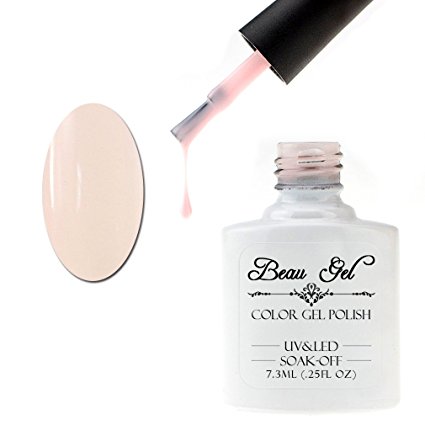 Beau Gel UV LED Soak Off Gel Nail Polish Color Lacquer 7.3ml Romantique