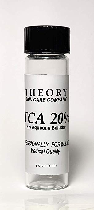 Trichloroacetic Acid 20% TCA Chemical Peel, 1 DRAM Trichloroacetic Acid