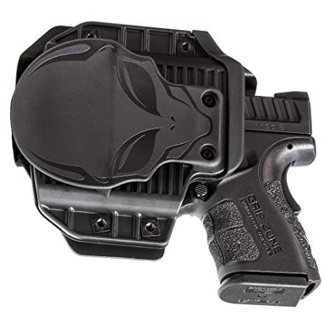 Alien Gear Cloak Mod OWB Paddle Holster - Custom Made for Your Gun (Select Pistol Size) - Open Carry - Adjustable Retention - Right and Left Hand - Made in The USA