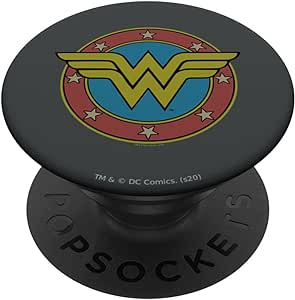 Wonder Woman Vintage Emblem PopSockets Standard PopGrip