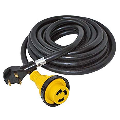 ALEKO RV30-25M 25' 30AMP 3 Wire RV Cord with Detachable Receptacle Male Plug with Handle