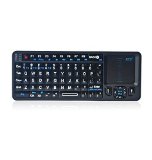 BTC BTC-06 24GHz Wireless Keyboard Mini Touchpad Presenter Combo with Backlight Black