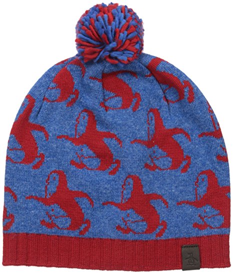 Original Penguin Men's Running Pete Pom Beanie