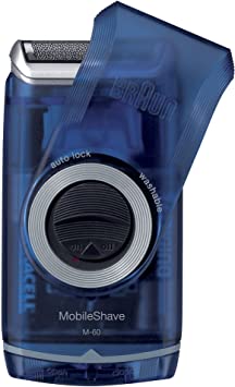 Braun M60B Mobile Shaver, Blue