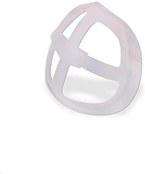 3D Silicone Bracket for Face Cover Inner Support Frame, Msak Insert Cool Internal More Space for Easy Breathing, Washable Reusable
