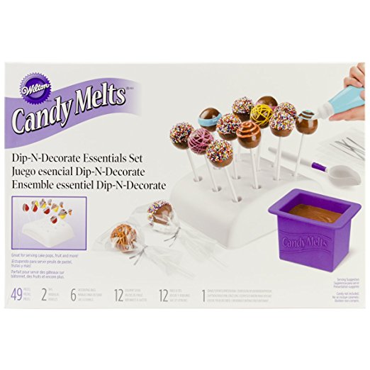 Wilton 2104-0032 Candy Melts Dip and Clip Decorating Essentials Set