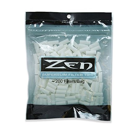 200 ZEN Superslim Cigarette Filter Tips