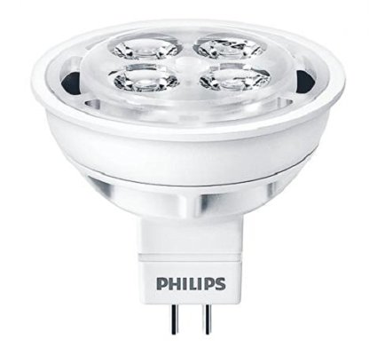 Philips 5.5W 6500K Cool White Essential LED MR16 Energy Saving Lamp Semiconductor Spotlight 12V Bulb GU5.3 Socket / Replacement Old Halogen 50W