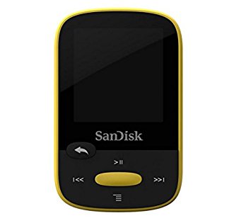 SanDisk Clip Sport 4 GB MP3 Player - Yellow