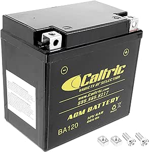 Caltric 12V 6Ah AGM Battery Compatible with Honda Ruckus NPS50 2018 2019 2020 2020 2023