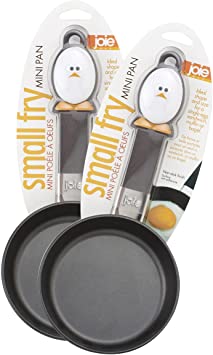 Joie Mini Nonstick Egg and Fry Pan, 4.5" Set of 2