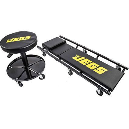 JEGS Performance Products 81160 Creeper and Air Seat Set