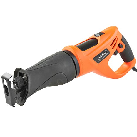 VonHaus 710W 230V Reciprocating Saw Free 2 Year Warranty featuring Rotating Handle with 2 Blades for Wood & Metal Cutting