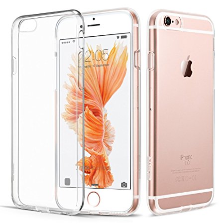 iPhone 6 Plus Case / iPhone 6s Plus Case,ESR® [1.2mm] Ultra Thin Clear Soft Gel TPU Silicone Case Cover for 5.5 inches iPhone 6 Plus/6s Plus (Jelly Clear)