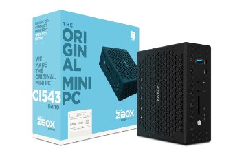 NEW ZOTAC ZBOX C Series CI543 Nano Passive Cooling Mini PC, Intel Skylake Core Core i5-6200U Dual Core CPU, Intel HD Graphics, Bluetooth 4.0 Barebones System (ZBOX-CI543NANO-U)