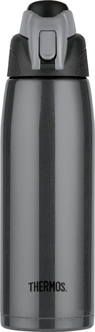 Thermos Vacuum Insulated 24 Ounce Stainless Steel Hydration Bottle Charcoal