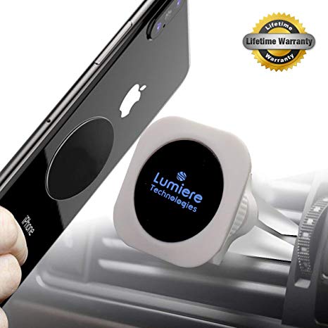 Brellavi Magnetic Phone Mount for Car, Universal Magnetic Phone Mount and Holder for Any Phone, GPS, Including iPhone Xs MAX/XR/XS/X/8 Plus, Note 9/S9/ Best Magnetic Phone Mount and Holder
