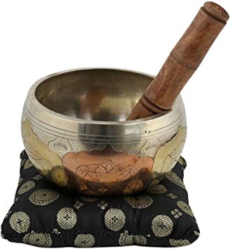 Christmas Gifts Singing Bowl Indian Musical Instruments Brass Buddhist Meditation Music