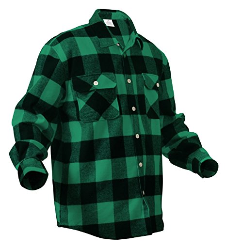 Rothco Heavy Weight Plaid Flannel Shirt