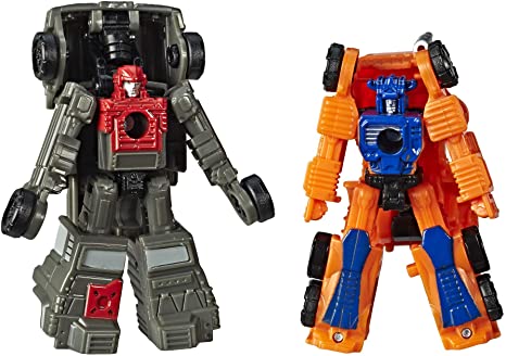 Transformers Toys Generations War for Cybertron: Siege Micromaster Wfc-S33 Autobot Off-Road Patrol 2-Pack - Adults and Kids Ages 8 and Up, 1.5-Inch