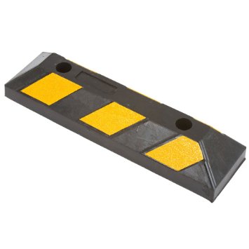22" Rubber Parking Block Curb Garage or Driveway