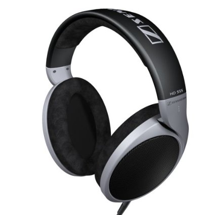 Sennheiser HD555 Professional Headphones with Sound Channeling (Old Model)