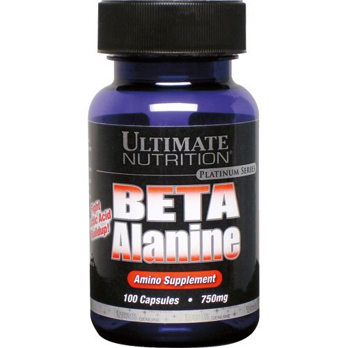 Ultimate Nutrition Beta Alanine 750 mg,100 Capsules