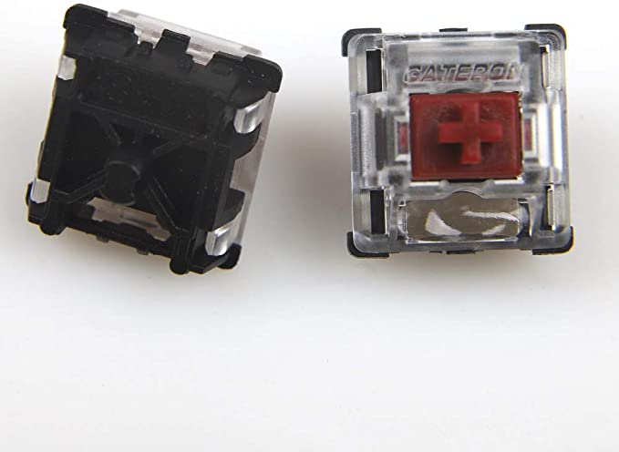 Wholesales Gateron Optical Switches 70/PCS Interchange for Gateron Optical Switches Keyboard SK61 SK64 (Optical Red)