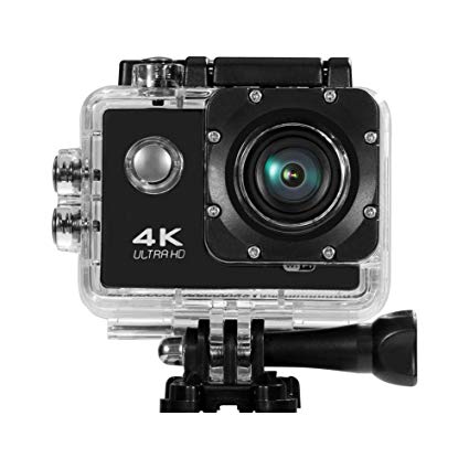Sports Action Camera WiFi 4K Ultra HD Waterproof DV Camcorder 16MP 170 Degree Wide Angle 2 Inch LCD Screen