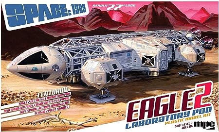 MPC Space:1999 Eagle II w/Lab Pod 1/48 Scale Movie Replica Model Kit