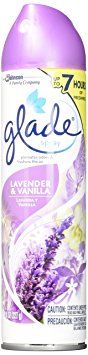 Glade Aerosol Air Freshener, Lavender and Vanilla, 8 Ounce (Pack of 12)