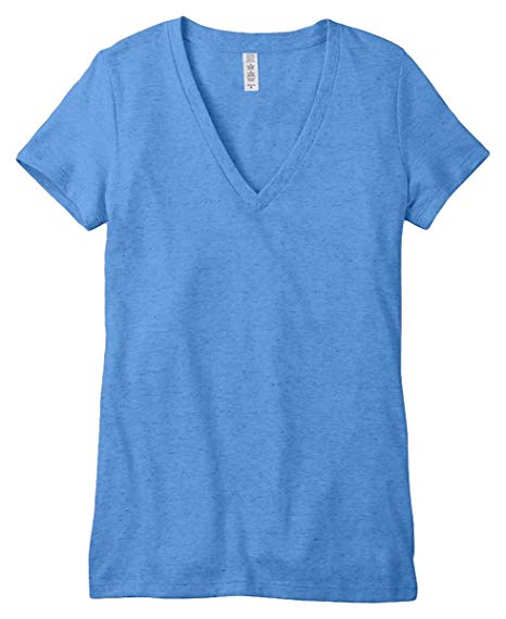 Bella Canvas 8435 - Ladies' Triblend Deep V-Neck T-Shirt