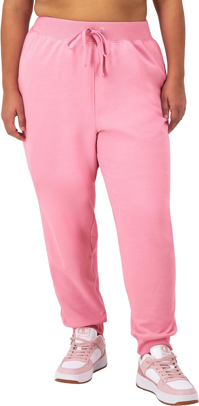 Champion Women's Joggers, Powerblend, Fleece, Warm and Comfortable Joggers for Women, 29" (Plus Size Available)