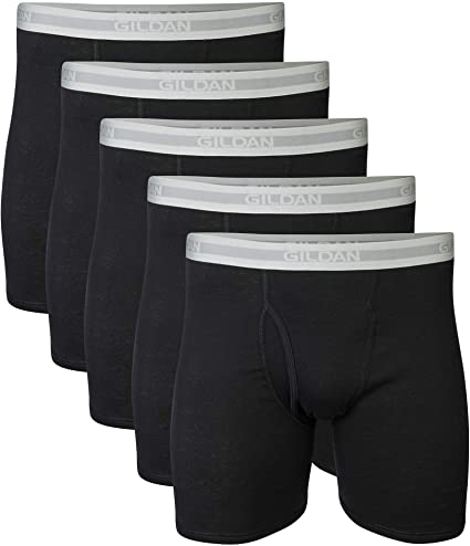 Gildan Mens Boxer Briefs, Multipack