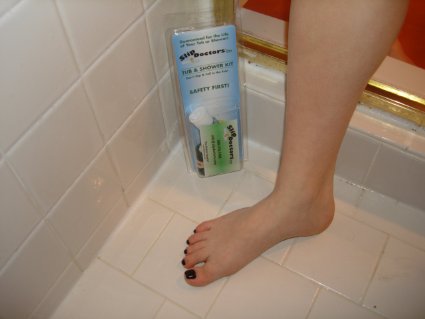 Bathroom Safety - Non Slip Shower Bath Tub Treatment