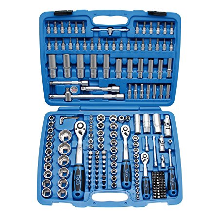 BGS 2292 Socket Spanner Set 6.3 mm (1/4-Inch)   10 mm (3/8-Inch)   12.5 mm (1/2-Inch) 192 Pieces