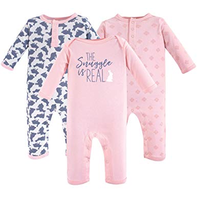 Yoga Sprout Unisex Baby Cotton Coveralls and Union Suits