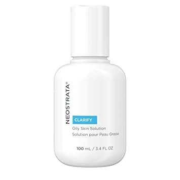 NEOSTRATA CLARIFY Oily Skin Glycolic Acid Face Cleanser, Toner & Pore Minimizer - 8% Glycolic Acid, Alpha Hydroxy Acid (AHA) - Anti Aging Oil Cleanser for Face with Gentle Exfoliation; 3.4 ounces