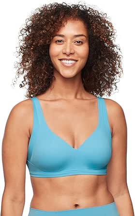 Warner's Women's No Side Effects Underarm and Back-Smoothing Comfort Wireless Lightly Lined T-Shirt Bra Ra2231a