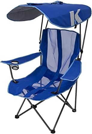 Kelsyus 6044581 Original Canopy Chair — Royal Blue,, 66.4 x 20.6 x 18.6