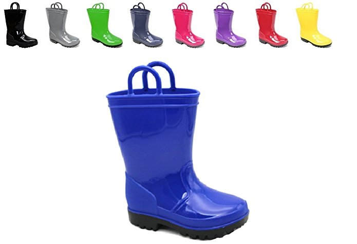 Ska Doo Kids Toddler Rain Boots Assorted Colors