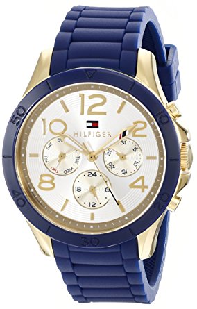 Tommy Hilfiger Women's 1781523 Sophisticated Sport Analog Display Quartz Blue Watch