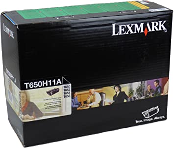 Original Lexmark T650H11A 25000 Yield Black Toner Cartridge - Retail