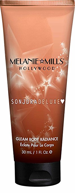 Melanie Mills Hollywood Moisturizing Gleam Body Radiance - Peach Deluxe, 1 fl.oz