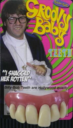 Billy Bob Fake Halloween Teeth - Groovy Baby