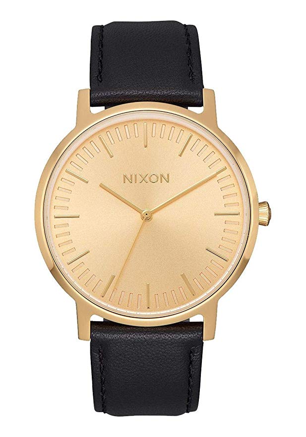 Nixon Porter Leather Modern Men’s Watch (40mm. Leather Band)