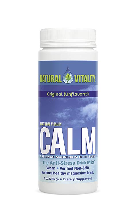 Natural Calm - Superior Magnesium Powder, 8 oz.