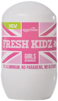 Keep It Kind Fresh Kidz Girls Natural Deodorant, 1.86 Fluid Ounce