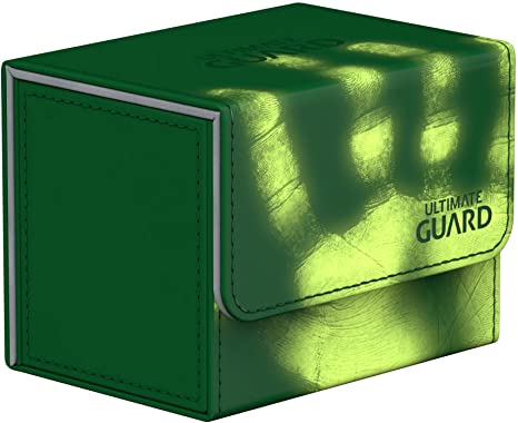 Ultimate Guard Deck Box: Sidewinder 80  Chromia Skin Green