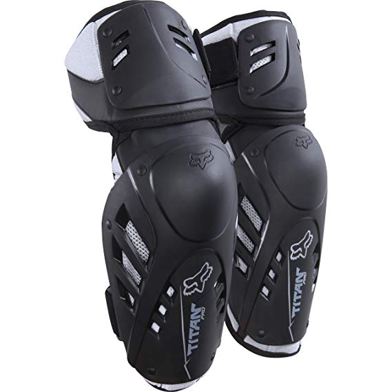 Fox Racing Titan Pro Adult Elbow Guard MotoX Motorcycle Body Armor - Black / Small/Medium